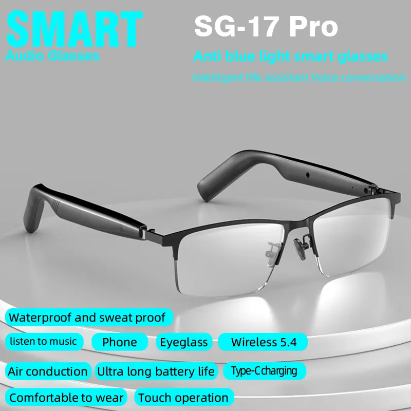 Smart Glasses Smart Eyewear Step Into The World High Definition UV Resistant Lenses HIFI Sound