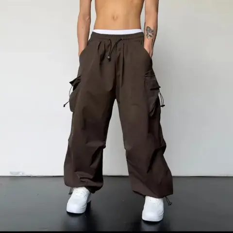 American-style Vintage Work Pants for Men and Women