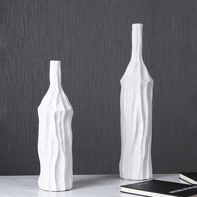 Creative Minimalist Pointed Vase Decoration Fashion Home Crafts Ornaments