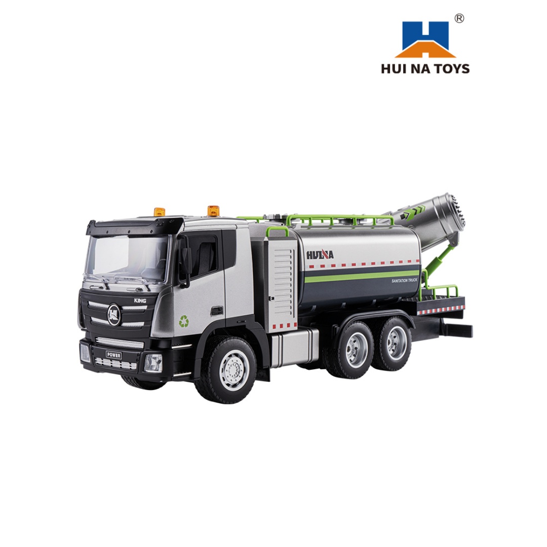 Huina 1316 1-18 Semi-Alloy Remote Controlled Fog Cannon Truck Toy 2