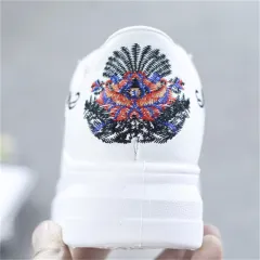 Women's Casual Hollow Mesh Breathable Shoes - White - View 1