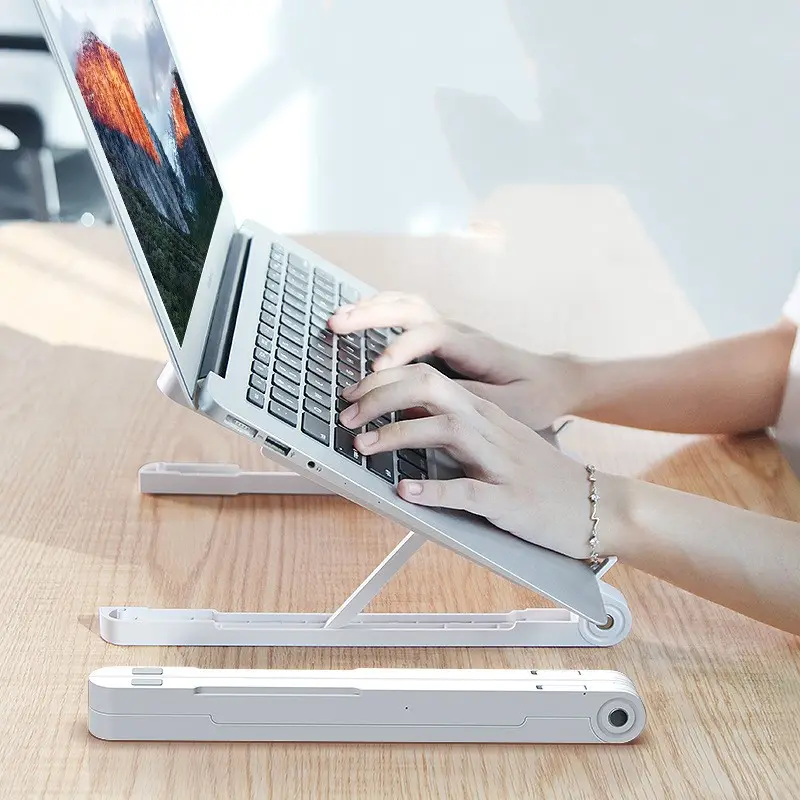 Laptop Stand Computer Cooling Rack Increase Shelf Desktop Folding