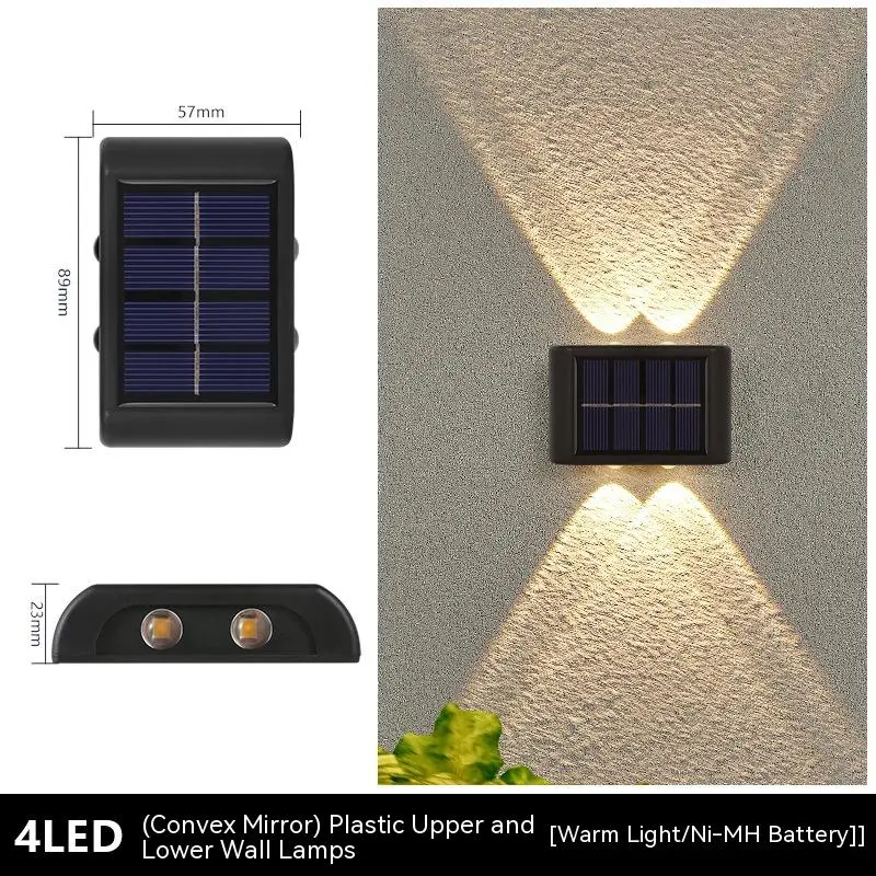 Solar Outdoor Yard Lamp Household Wall Lamp – image 2