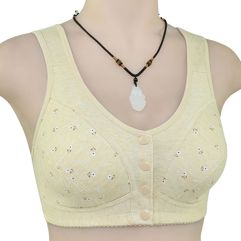 Title 9, Front Button Underwear Ladies Soft Cotton Vest ...