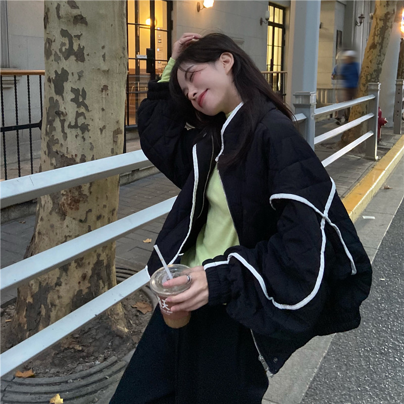 Women's Fashion Short Coat Women's Design Sense Black - Shop at LoveMi