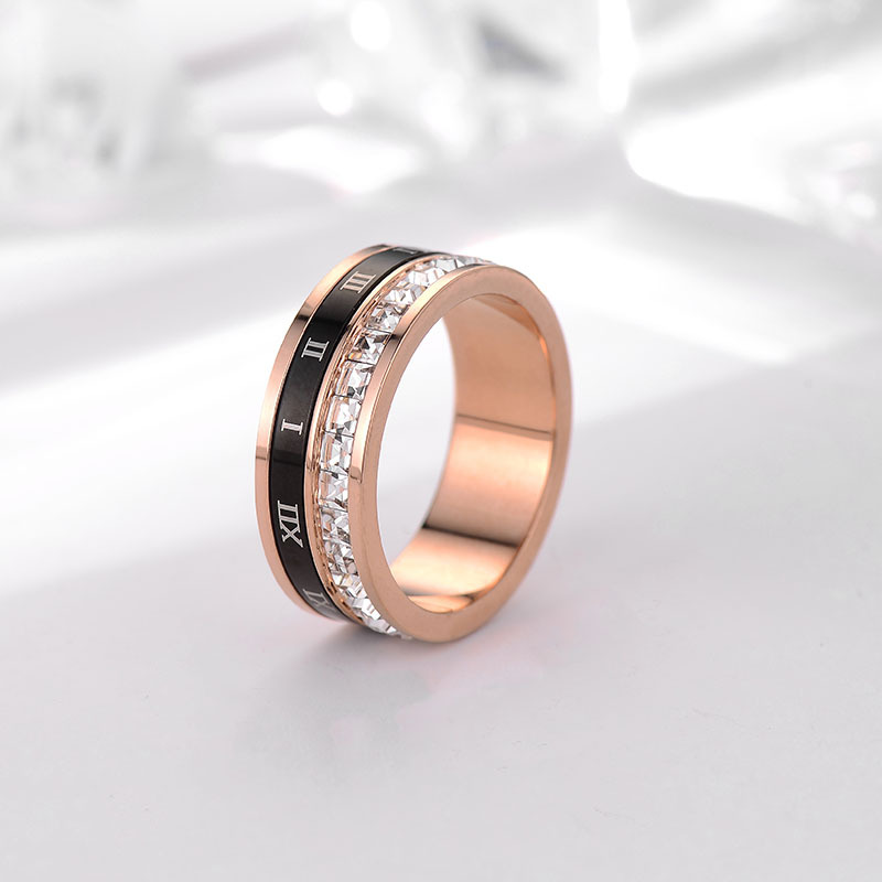 Net Red Personality Index Finger Stainless Steel Ring Tide Jewelry