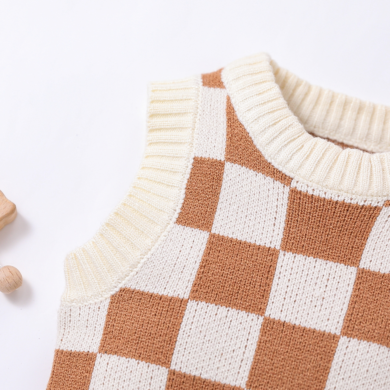 Amazon Plaid Cotton Sweater Pullover