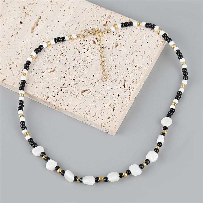 Fashion Ethnic Style Colored Resin Alloy Necklace Bohemia