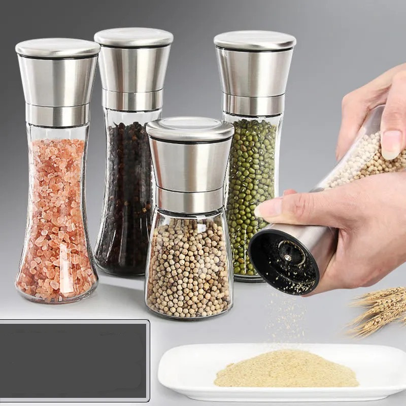 Title 7, Stainless Steel Pepper Grinder Glass Manual