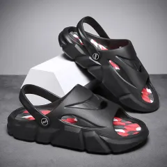 Men's New Fashion Coconut Slippers - Black - View 1