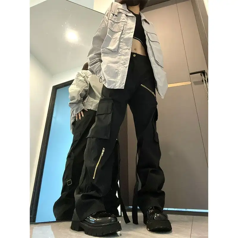 Women's Loose Straight Casual Pants