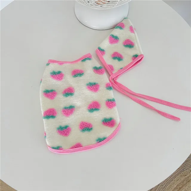 Autumn And Winter Wool Vest Christmas Costumes Strawberry - Shop at LoveMi