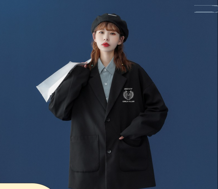 Suit Jacket Design Sense Niche Youth Sense Top