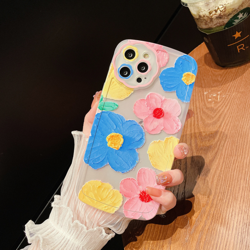 Oil Painting Flower Painting Protective Case - Image 2