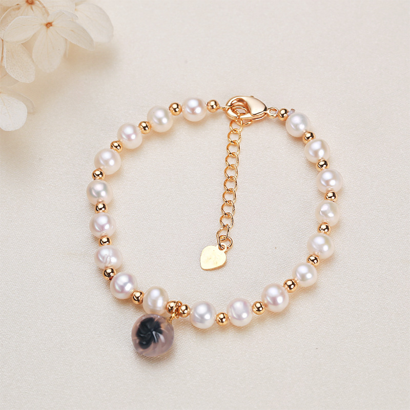 Women's Fashion Simple Freshwater Pearl Bracelet