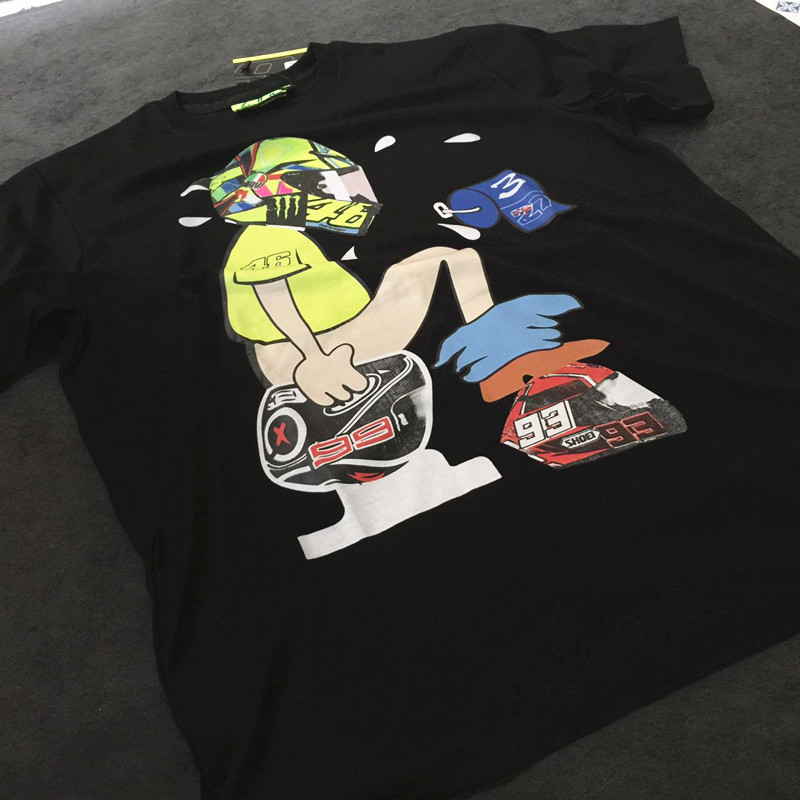 Title 3, Fan Shirt Doll Pattern Summer Racing T-shirt Cr...