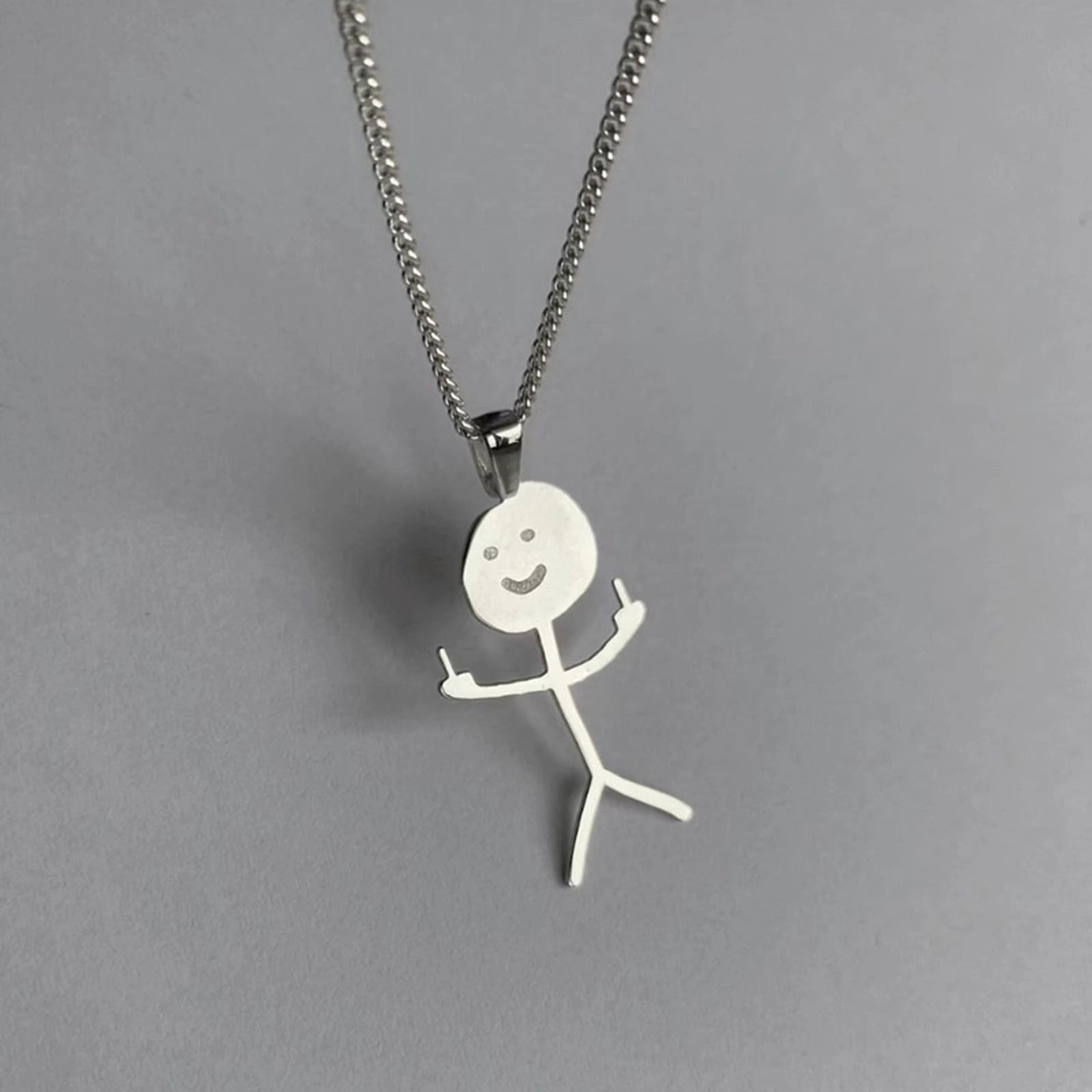 Men's And Women's Pendant Gold And Silver Two Color