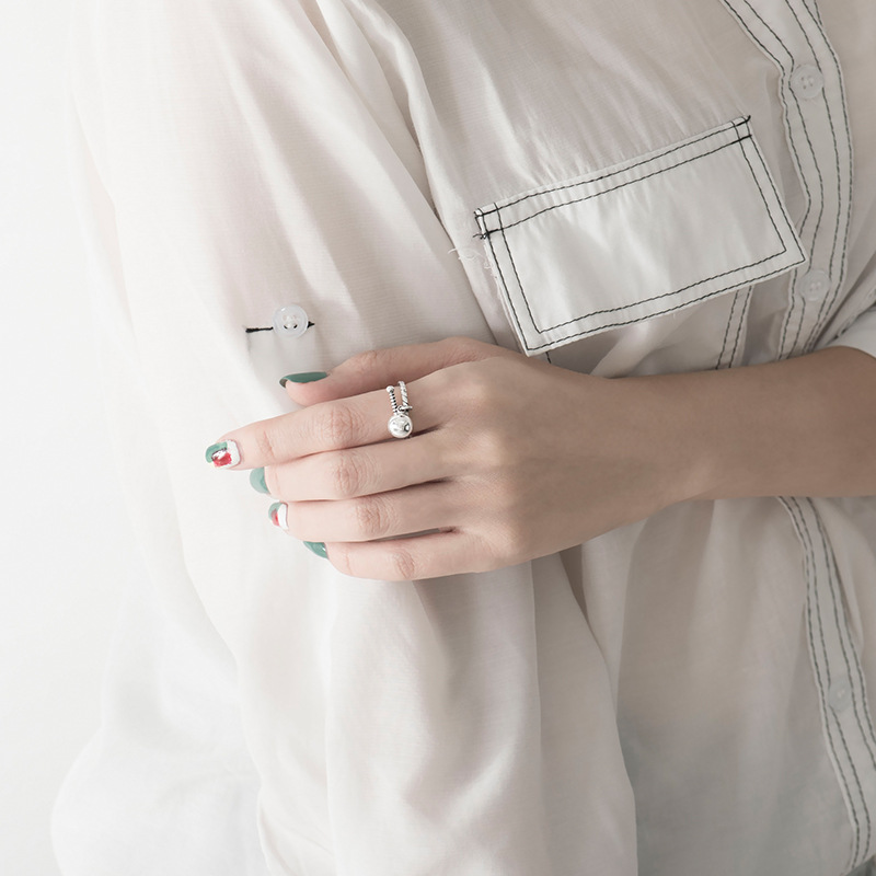 Geometric Pendant Ring Simple And Versatile Jewelry