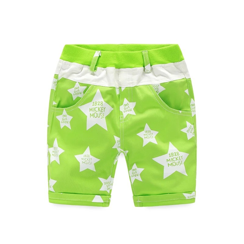 Fluorescent green fivepointed