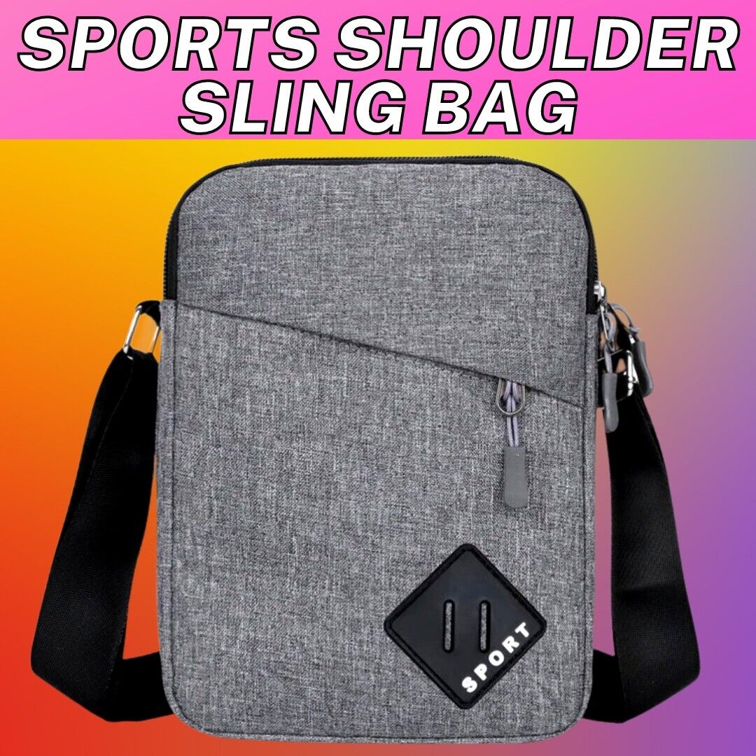 Men's Crossbody Messenger Bag Backpack Shoulder Purse. we ship only inside the US, USPS First Class Package 2 Day Handling , 2-5 Day Shipping. Fashion Casual Messenger Bag Day Pack Cross Body Travel Sport Shoulder Backpack for Men & Women by KTATMARKETING