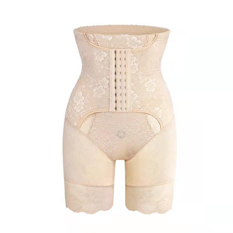 Women's High Waist Belly Buttoned Back Pull-off Panties