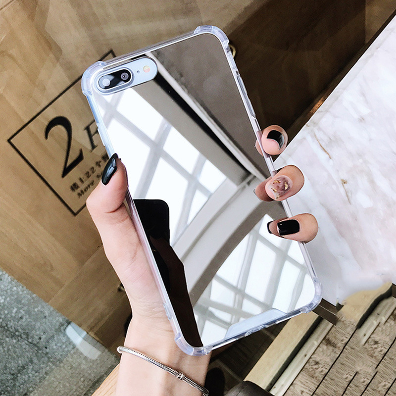 Anti-drop All-inclusive Soft Shell Airbag Mirror Mobile Phone Case - Image 3