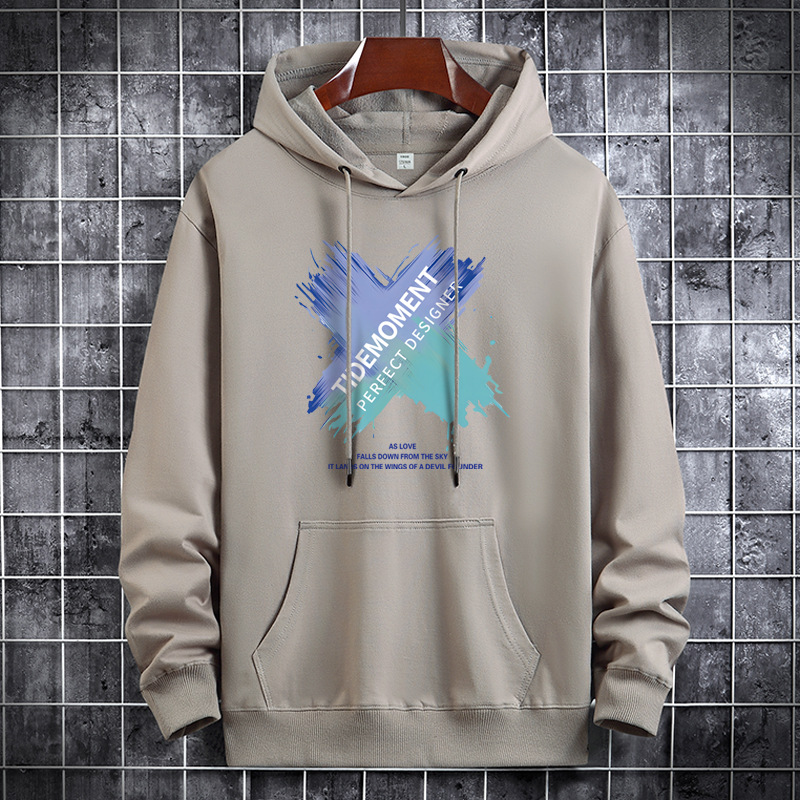 Hooded Sweater Men's Casual Loose Large Size