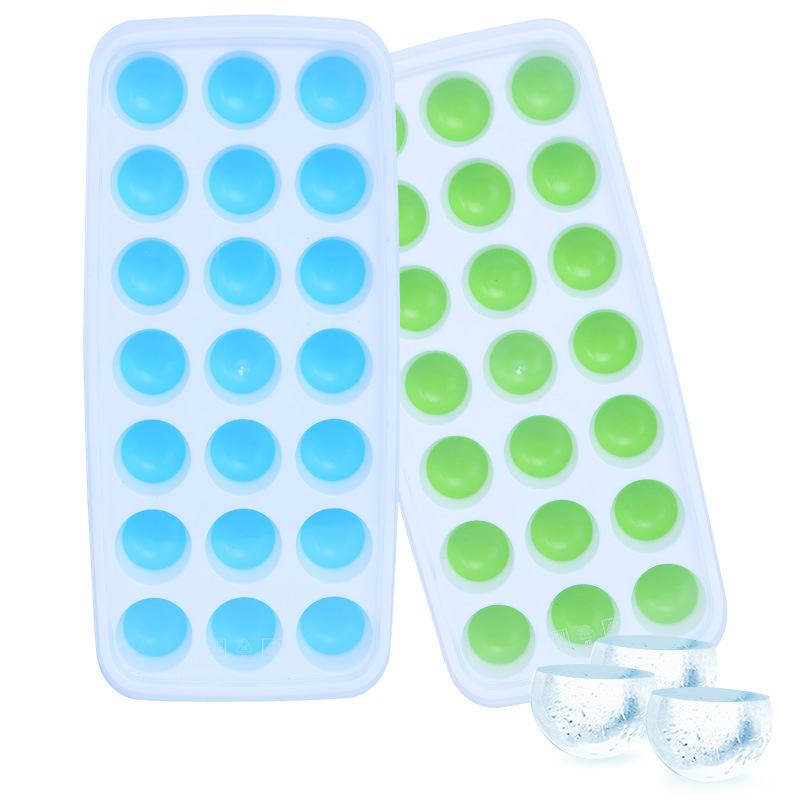 Title 3, Simple And Creative Household Silicone Ice Tray...