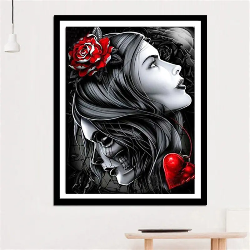 Diamond Skeleton Female Full 5D Home