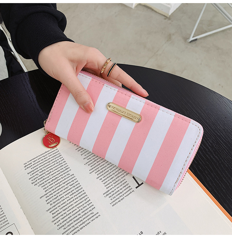 Long Zip Wallet Hawaiian Lily Multicolor Leopard Print White - Shop at LoveMi