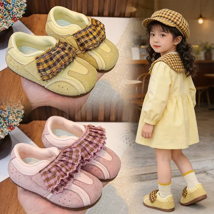 2026 Spring And Autumn Girls' Sneakers, Soft