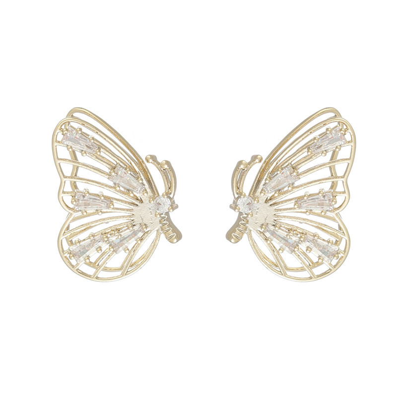 Sparkling Diamond Zircon Exquisite Fairy Earrings High-end Earrings