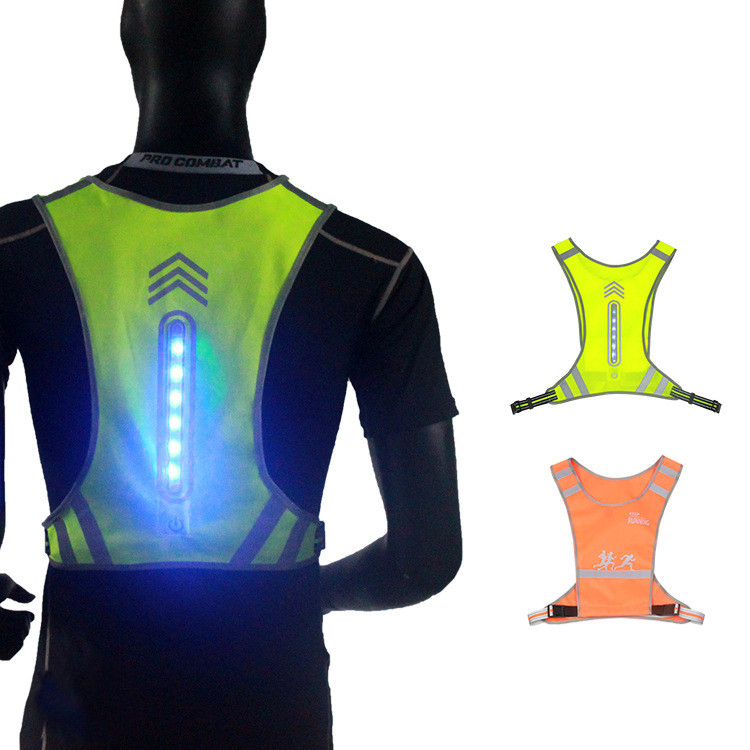 Explosive Cycling Sports Night Running Reflective Vest