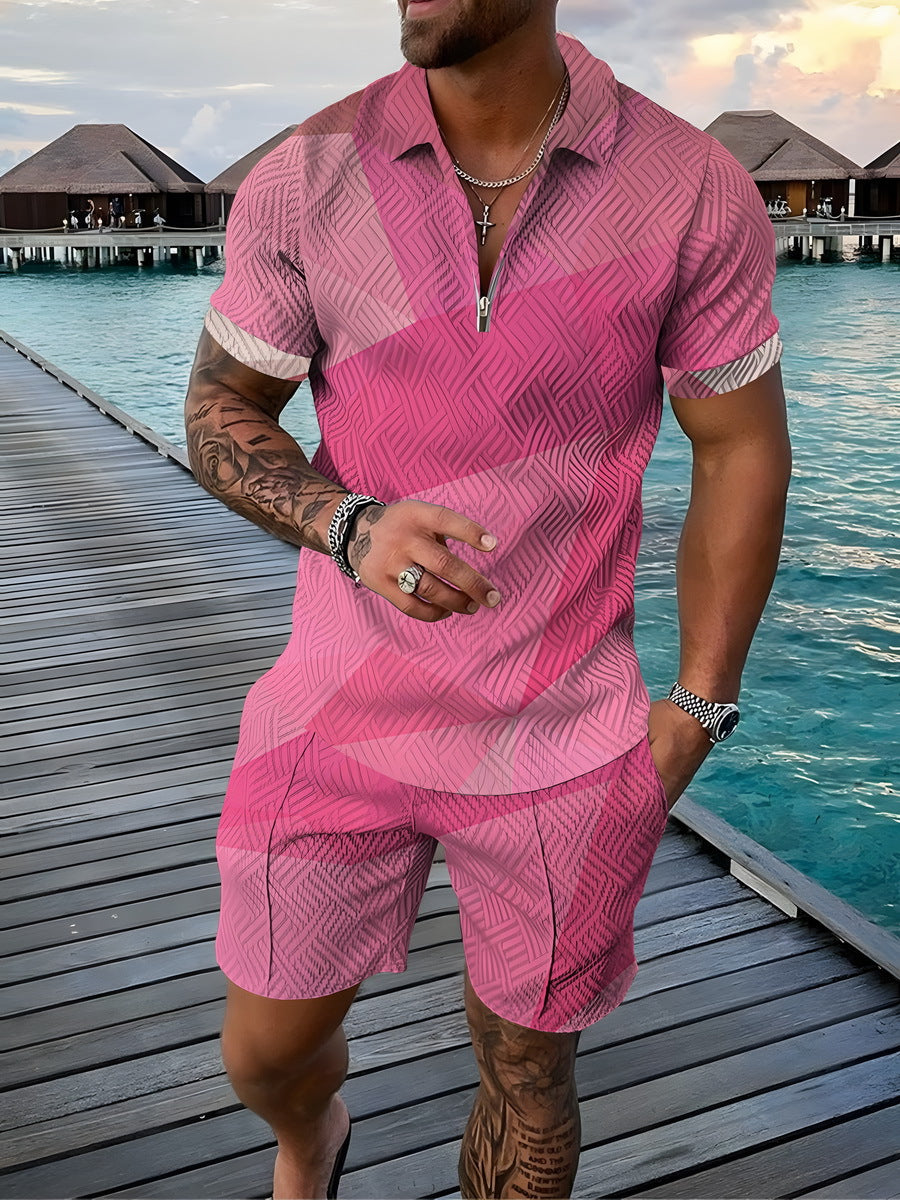 Title 1, Polo para hombre, moda de verano, estampado 3D,...