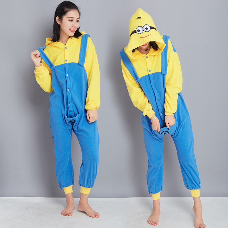 Title 4, Cartoon Animal Jumpsuit Couple Home Service