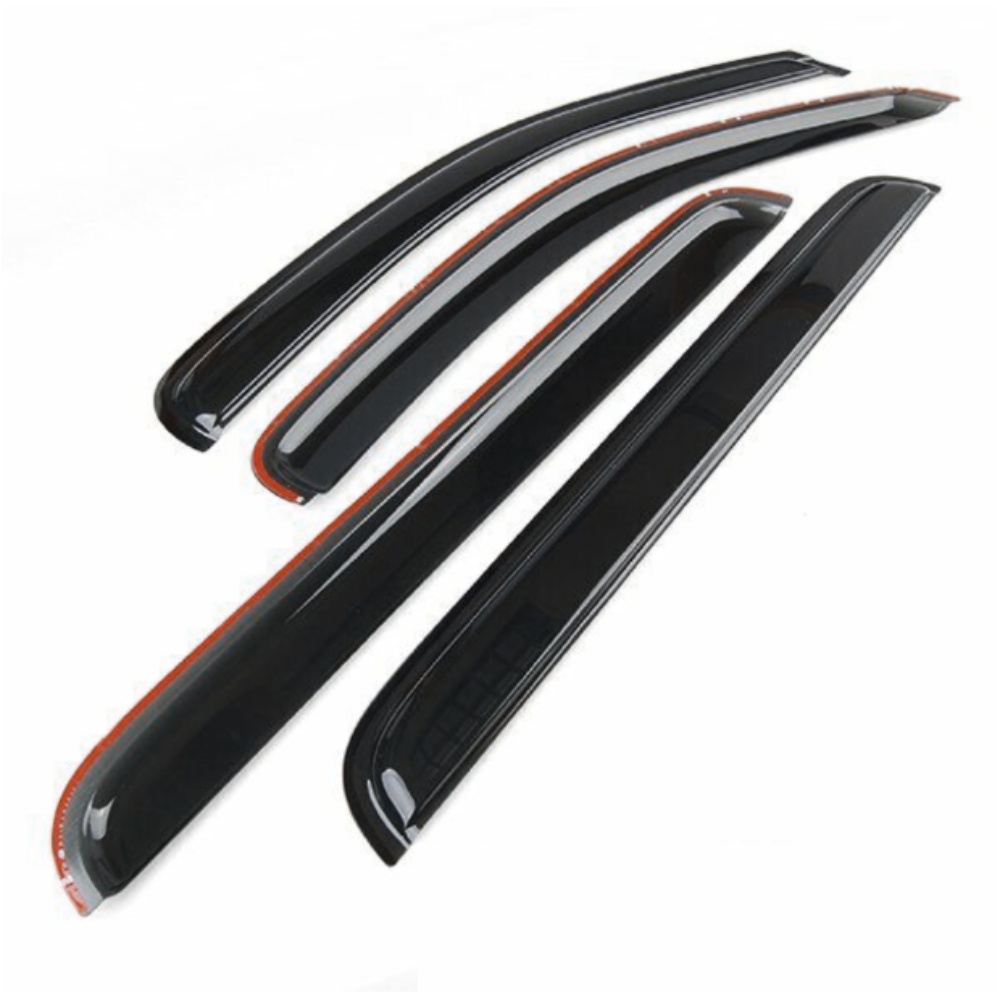 For 05-12 Pathfinder Acrylic Window Visors Vent Sun Rain Guard Shade