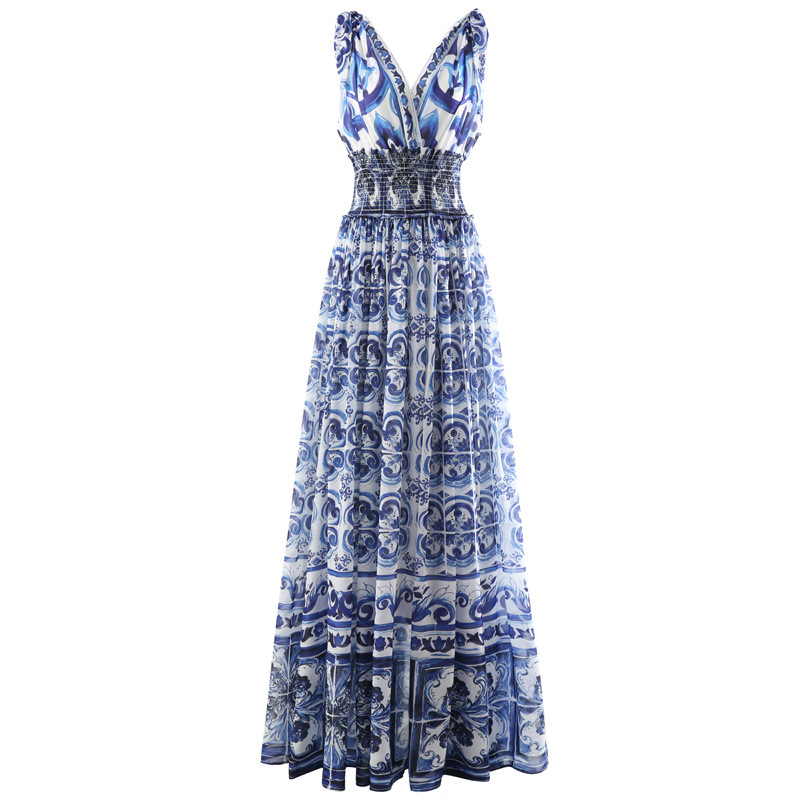 Women's Long Vacation Style Dress