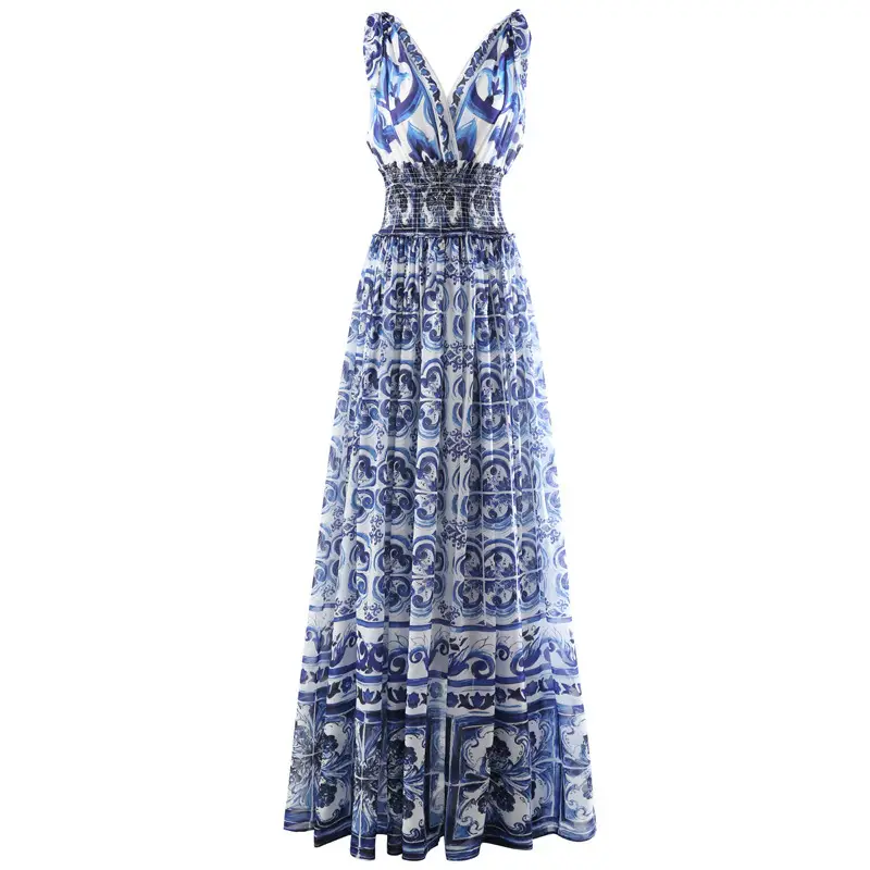 Women's Long Vacation Style Dress