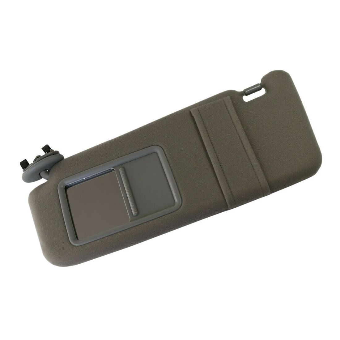 Grey Sun Visor Left Driver For 2007-2011 T Oyota Camry Sedan Without Vanity