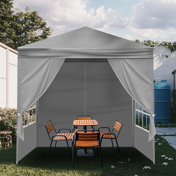 6.5x6.5FT Four Sides Portable Party Tent - Image 11