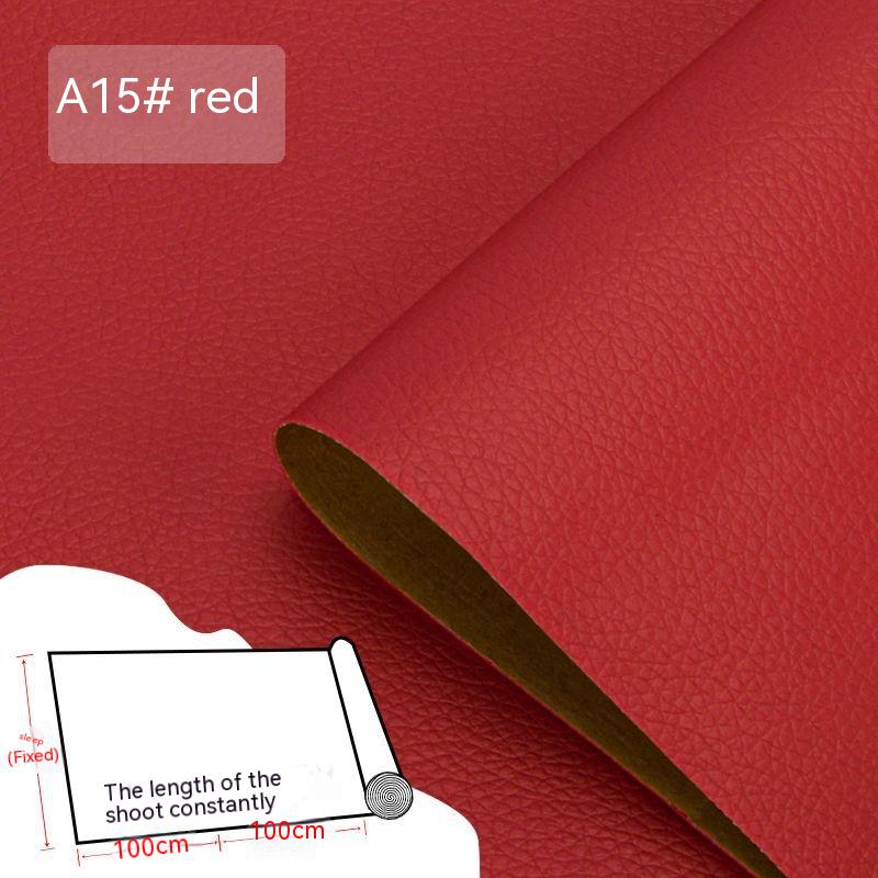 Bright Red Leather