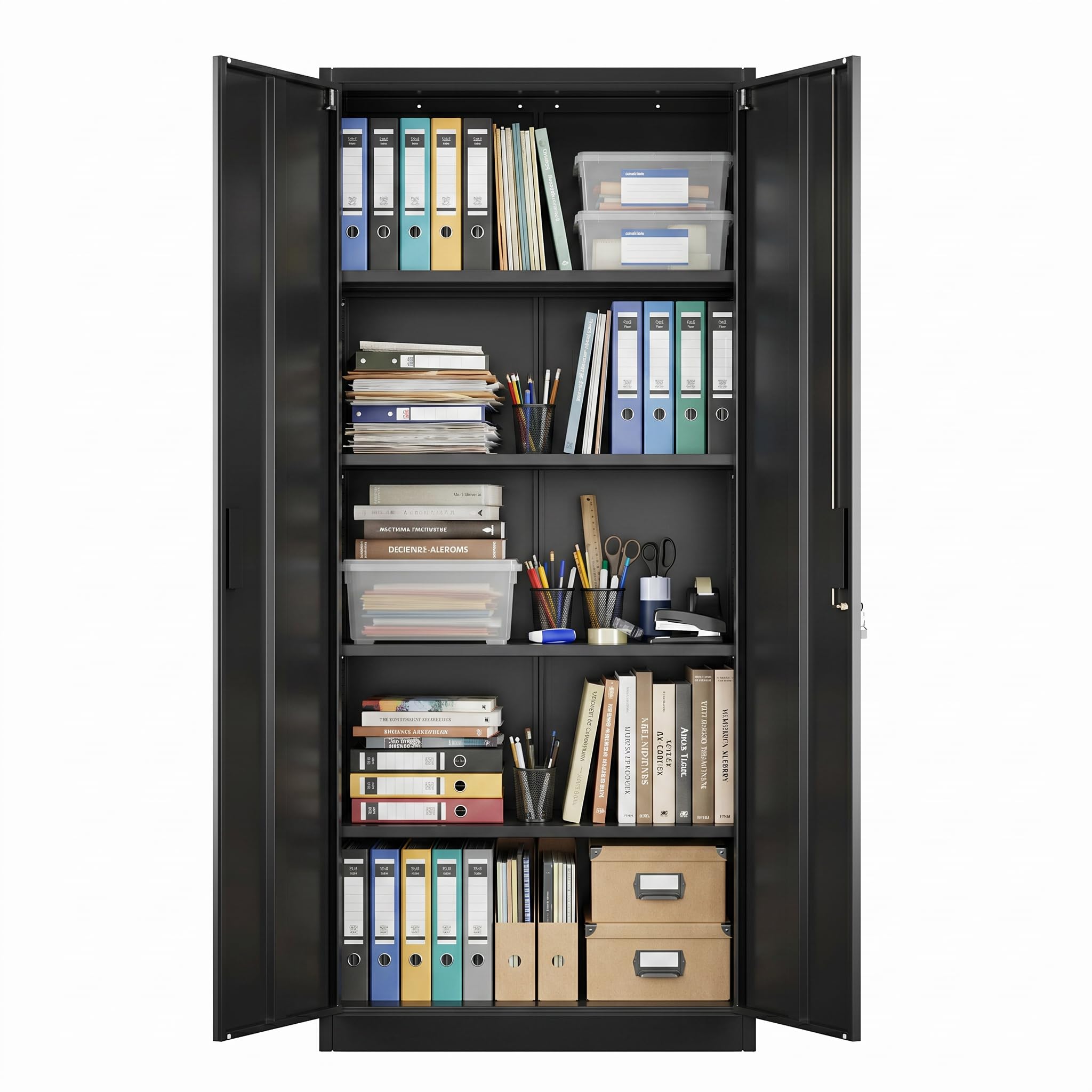 Metal Garage Storage Cabinet — Lockable Steel Storage Cabinet — photo 7
