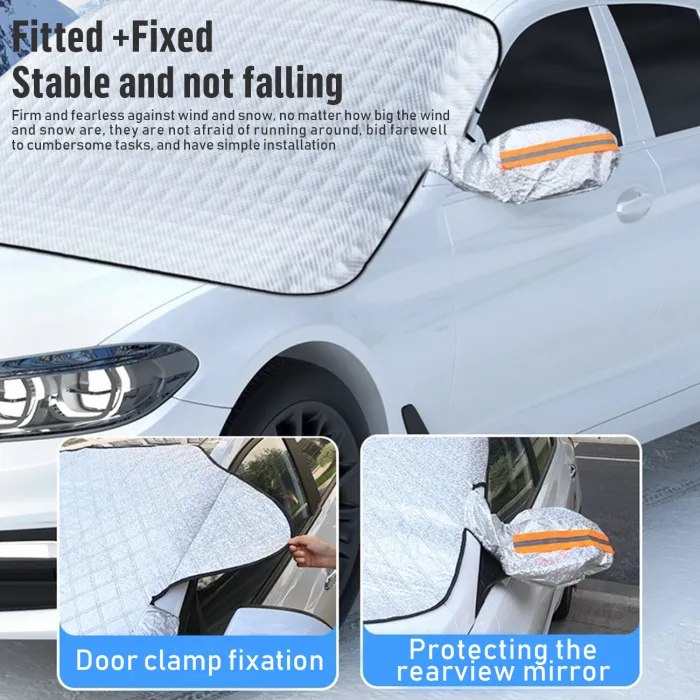 Magnetic Windshield Snow Cover - detail photo 7