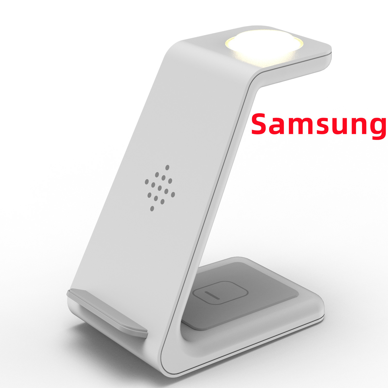 3 In 1 Fast Charging Station Wireless Charger Stand Phone Holder Charge Dock - Photo 11 sur 11