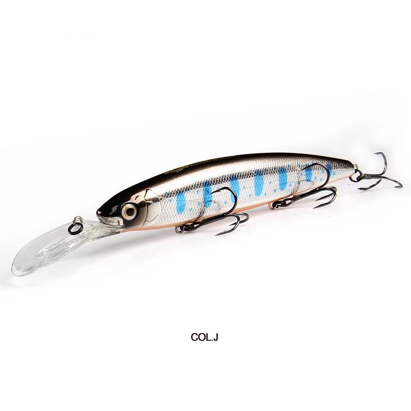 Luya Ma Mian Thick Long Tongue Deep Dive Floating Fake Bait 13cm28g
