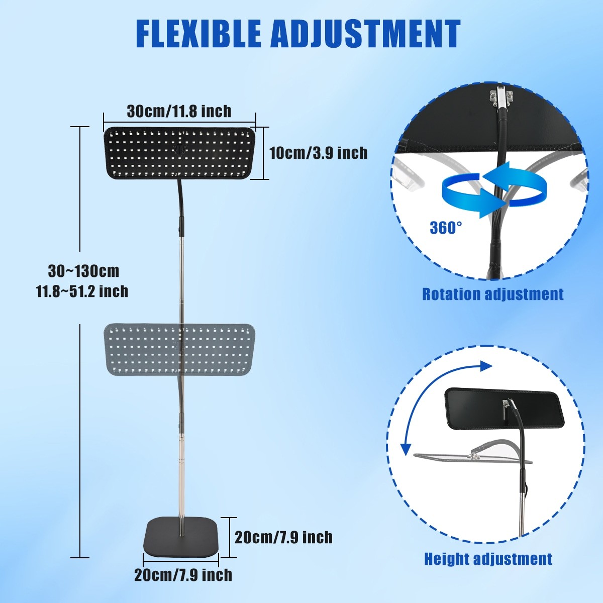 For Home Facial Tanning Light Face Body Tanner Full Blue Sun Solarium Lamp 50W — image 5