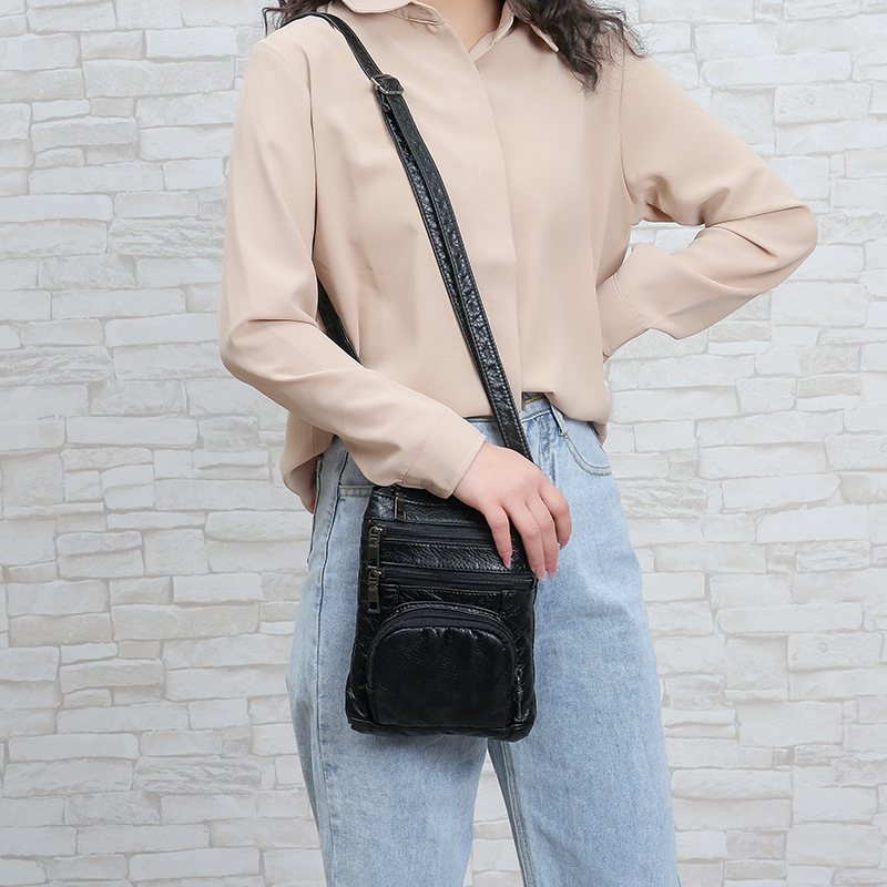 PU Zip Shoulder Bag, picture 3 of 5