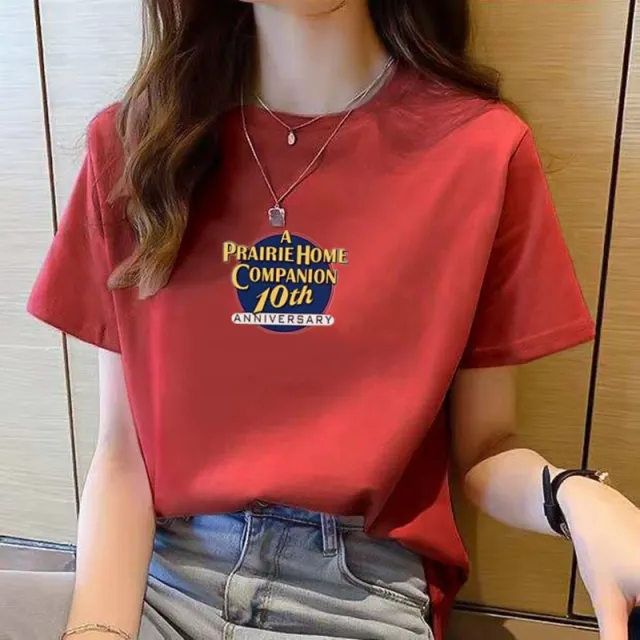Watermelon Home Summer Short Sleeve T shirt For Women Red - Shop at LoveMi