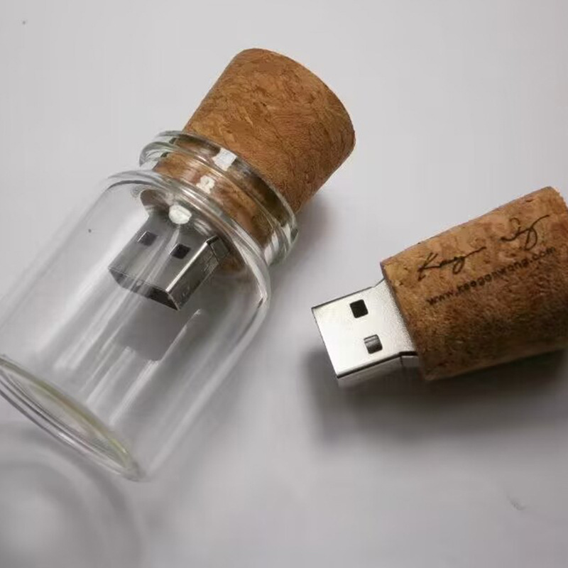 Title 1, Ahşap Dilek Şişesi USB Disk – Verilerinizi şık ...