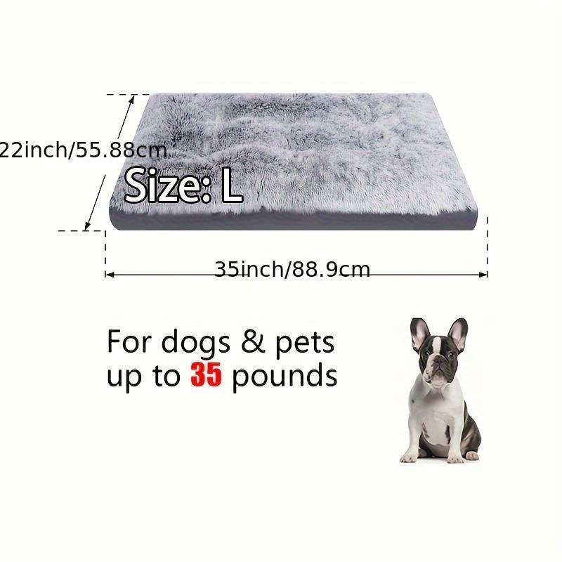 Cozy Plush Washable Anti-Slip Dog Bed for Warm Comfortable Sleep-image